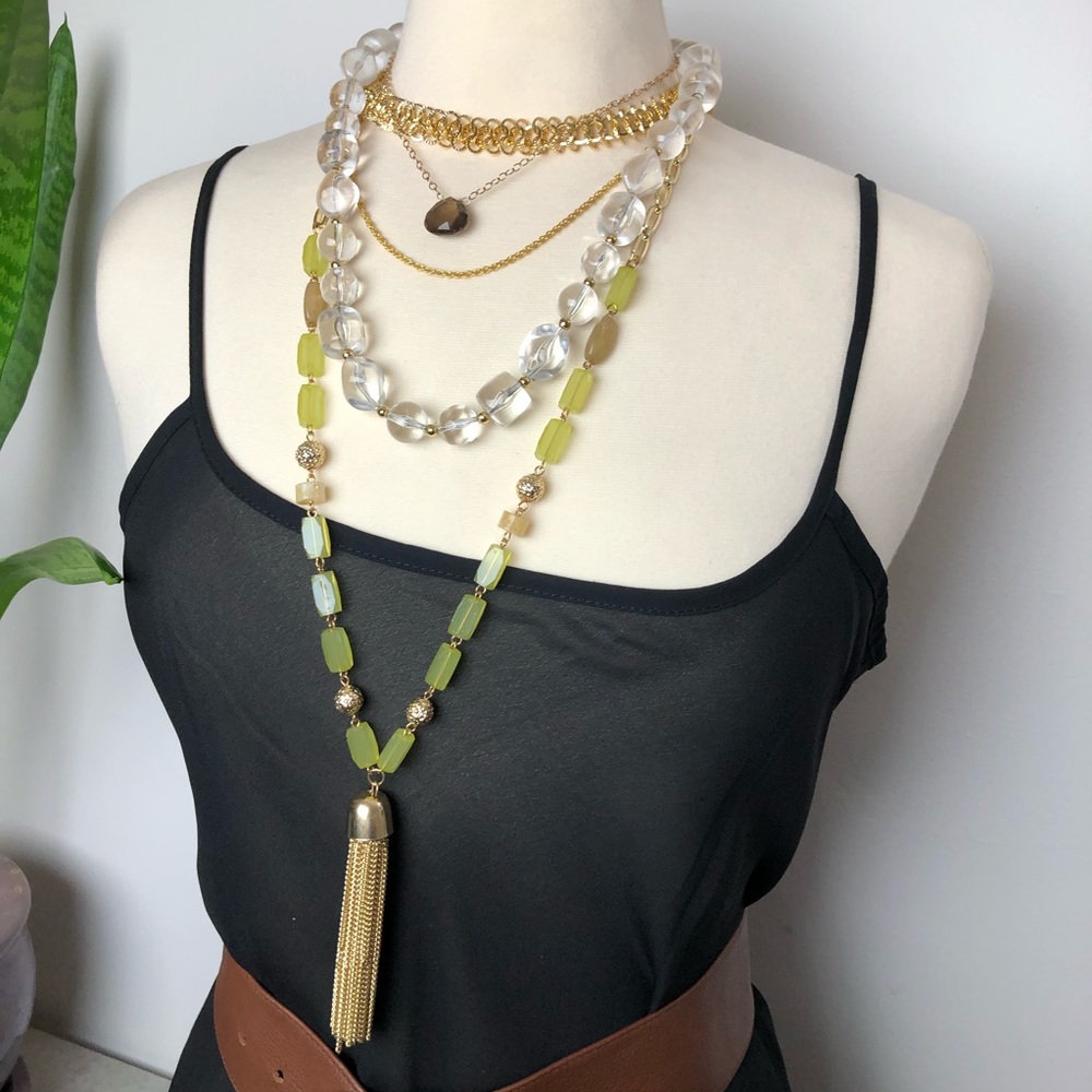 Custom combo of layered jewels 💎💕